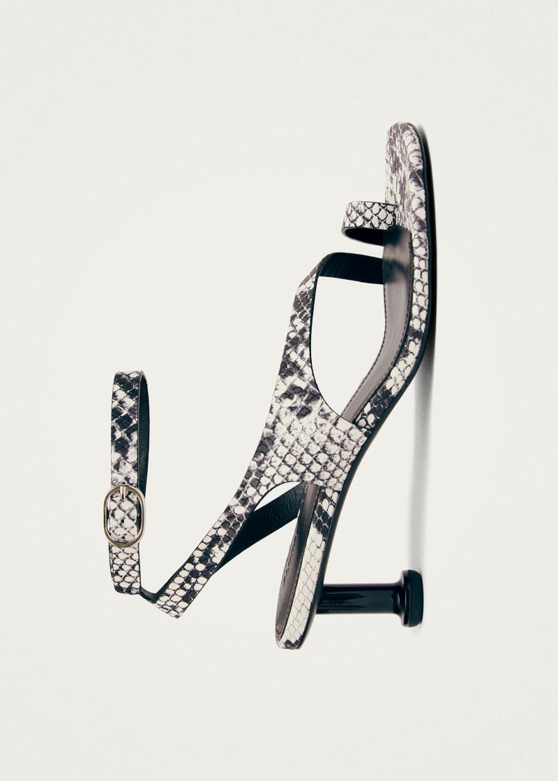 Women's Miquela Indo Grey Leather Sandals