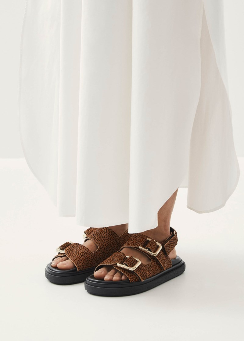 Women's Harper Soft Tan Leather Sandals