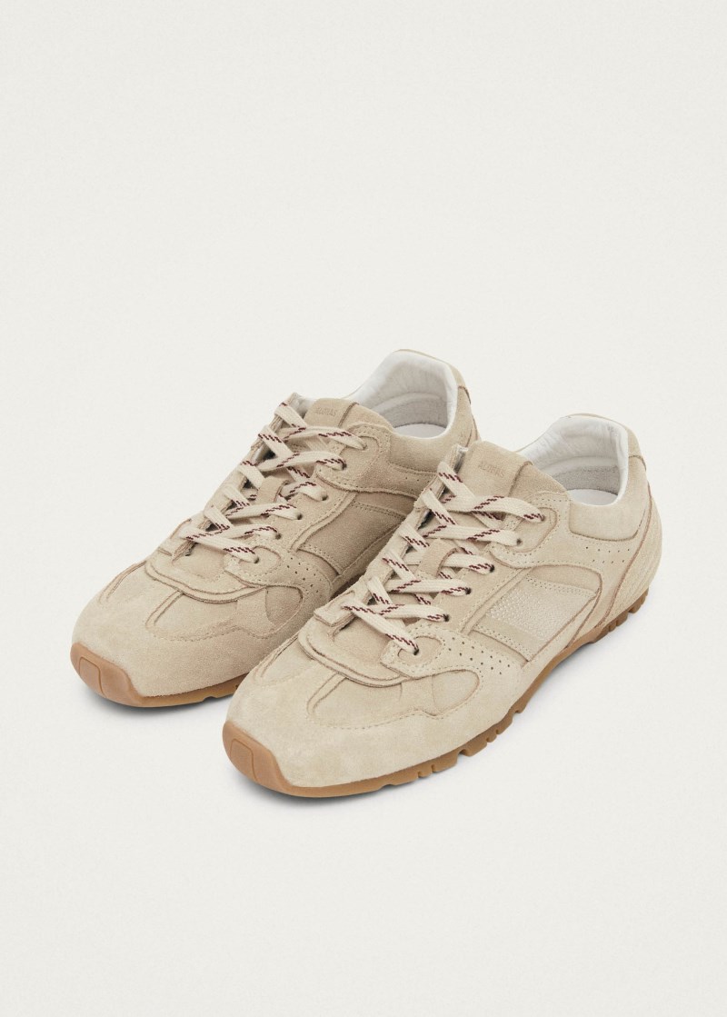 Men's Tb.56 Suede Cream Leather Sneakers